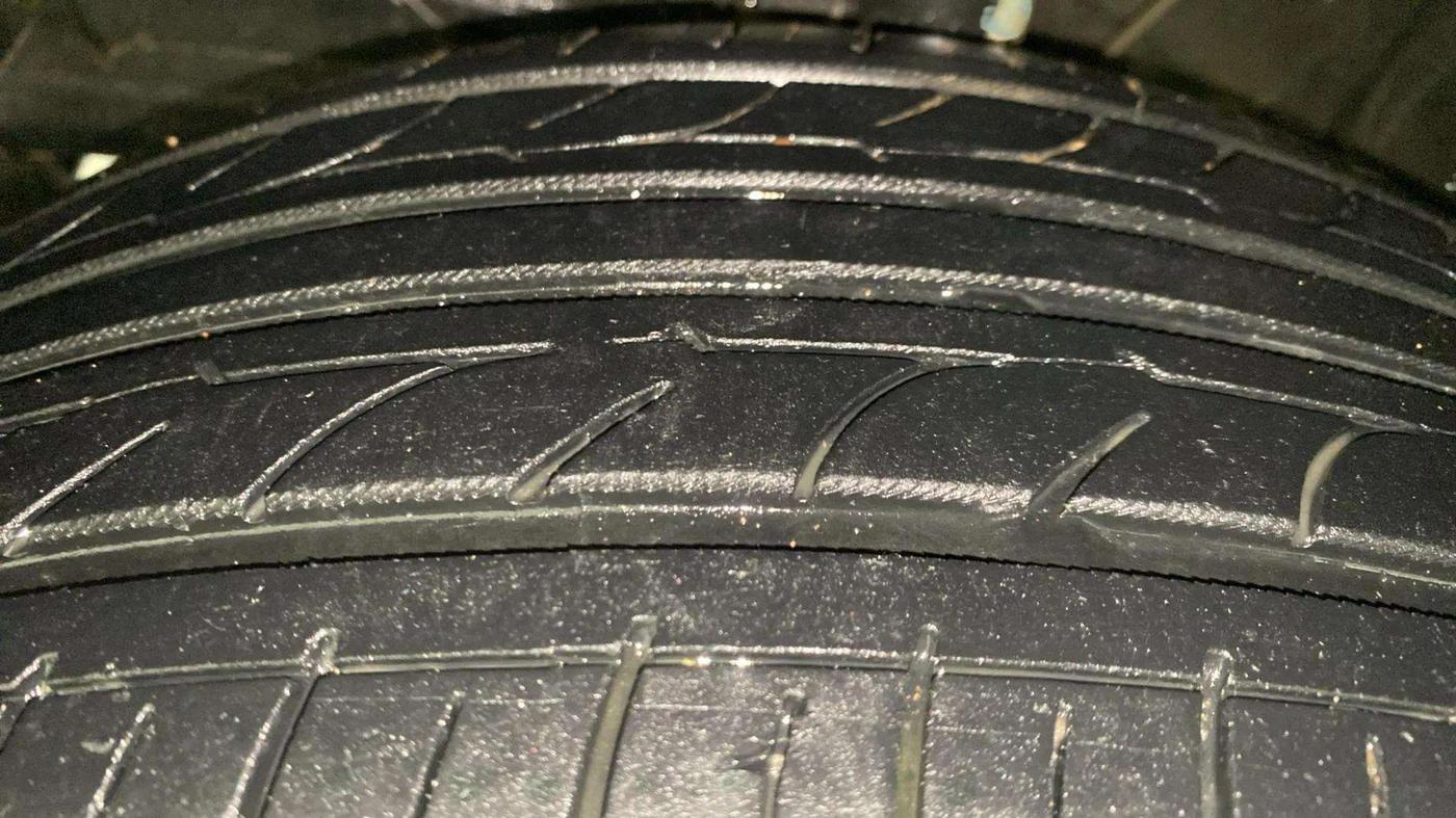 2020 Maruti Baleno ZETA PETROL 1.2, Petrol, Manual, 70,611 km, Left Front Tyre Tread