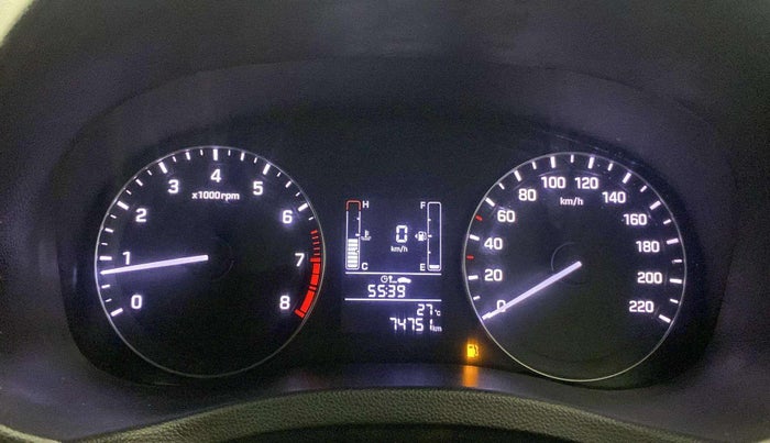 2016 Hyundai Creta SX PLUS 1.6 PETROL, Petrol, Manual, 74,693 km, Odometer Image