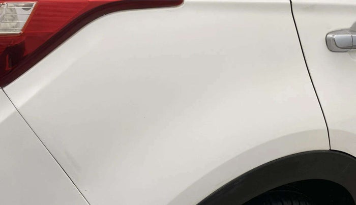 2016 Hyundai Creta SX PLUS 1.6 PETROL, Petrol, Manual, 74,693 km, Right quarter panel - Slightly dented