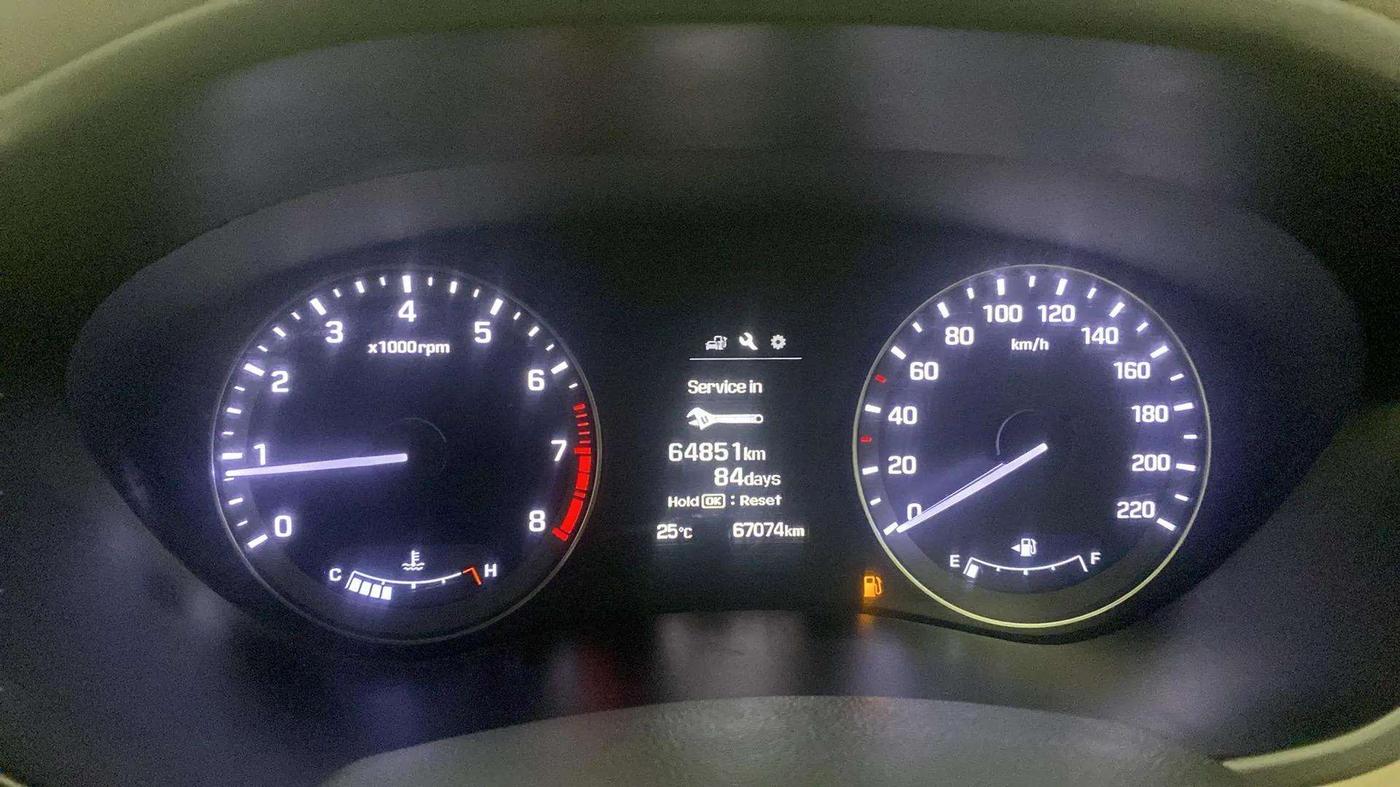 2016 Hyundai Elite i20 ASTA 1.2, Petrol, Manual, 67,059 km, Odometer Image