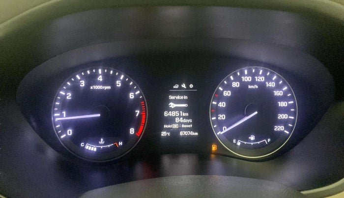 2016 Hyundai Elite i20 ASTA 1.2, Petrol, Manual, 67,059 km, Odometer Image