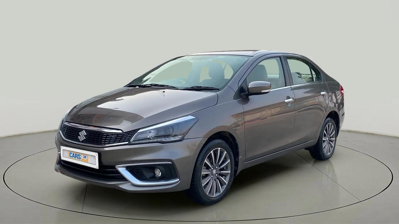 2020 Maruti Ciaz ALPHA 1.5 SHVS PETROL, Petrol, Manual, 22,078 km, Left Front Diagonal