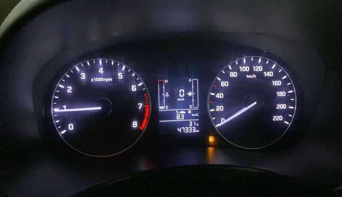 2019 Hyundai Creta SX 1.6 PETROL, Petrol, Manual, 47,328 km, Odometer Image