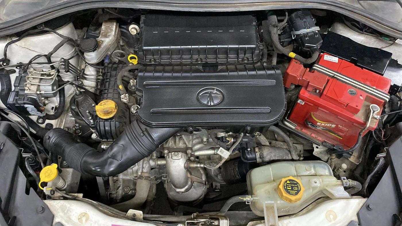 2022 Tata TIGOR XZ PLUS CNG, CNG, Manual, 72,310 km, Engine View