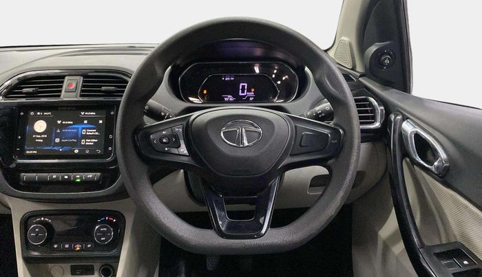 2022 Tata TIGOR XZ PLUS CNG, CNG, Manual, 72,189 km, Steering Wheel Close Up
