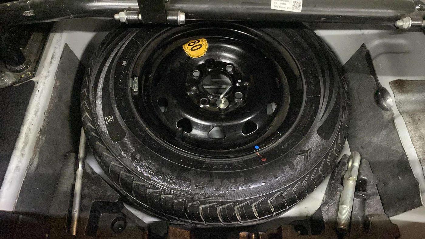 2022 Tata TIGOR XZ PLUS CNG, CNG, Manual, 72,310 km, Spare Tyre