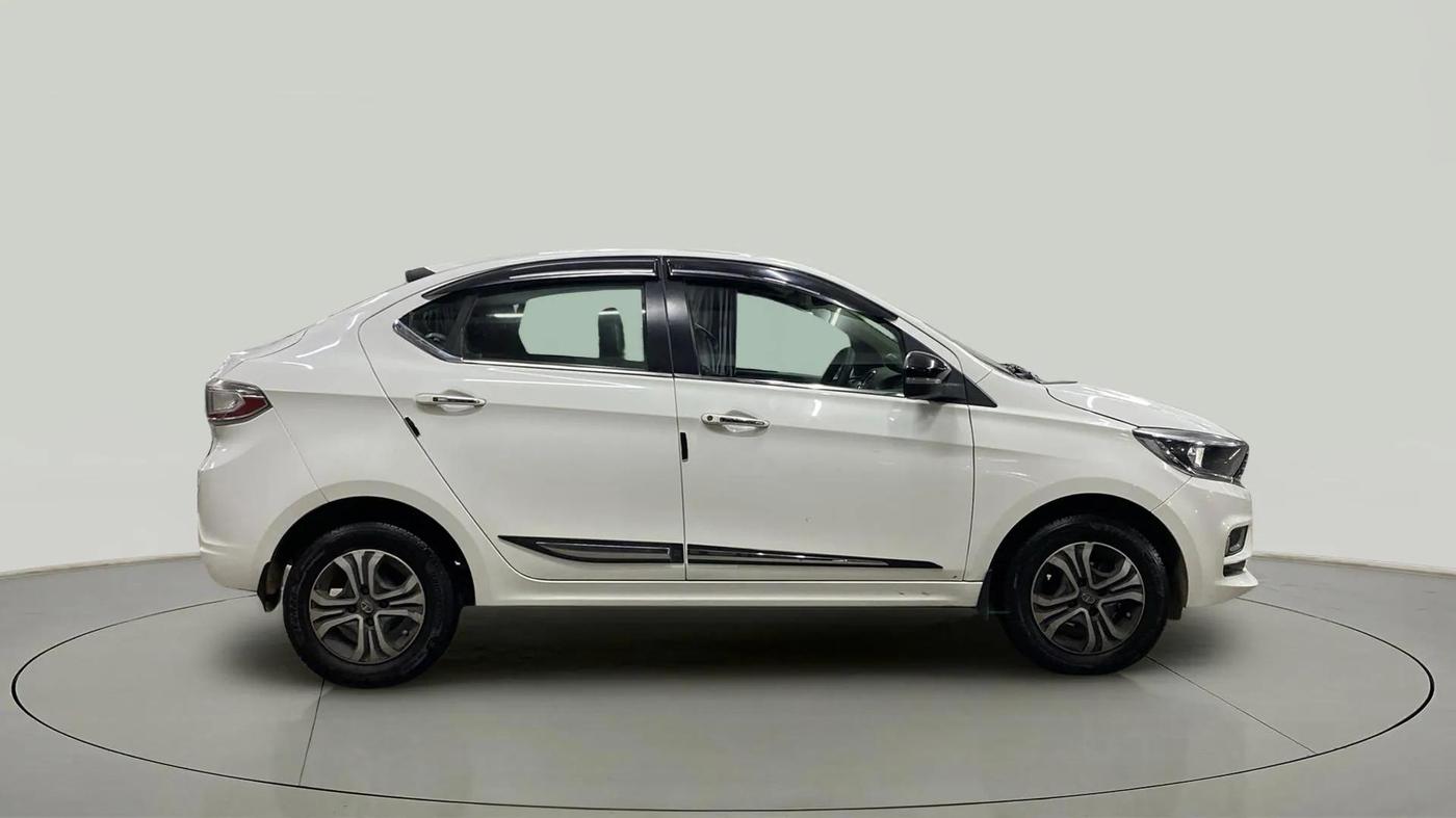 2022 Tata TIGOR XZ PLUS CNG, CNG, Manual, 72,310 km, Right Side View
