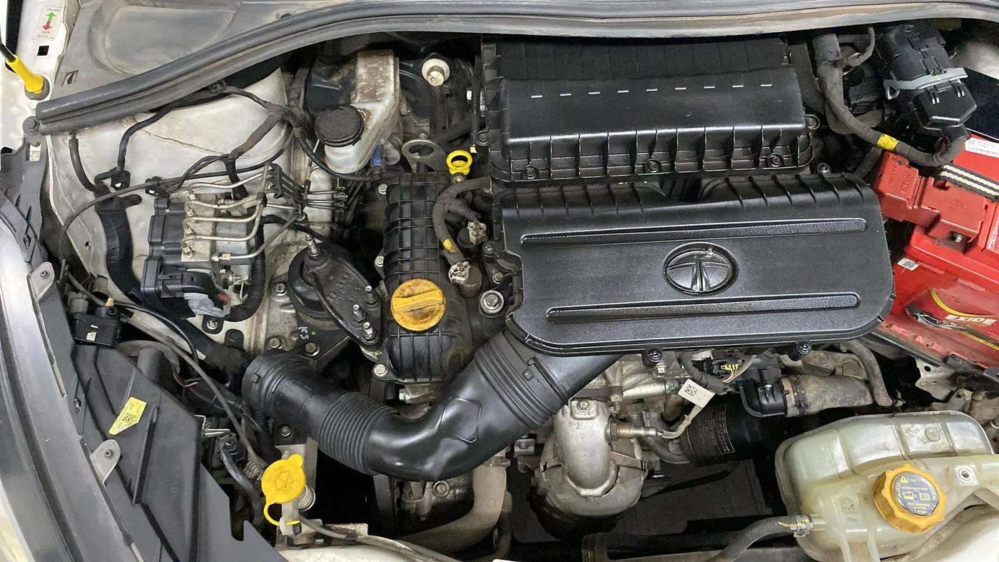 2022 Tata TIGOR XZ PLUS CNG, CNG, Manual, 72,310 km, Engine View - Right