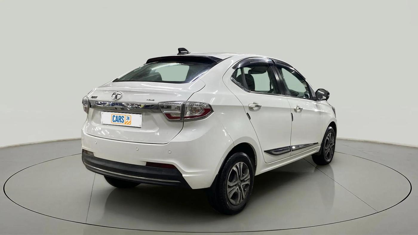 2022 Tata TIGOR XZ PLUS CNG, CNG, Manual, 72,310 km, Right Back Diagonal