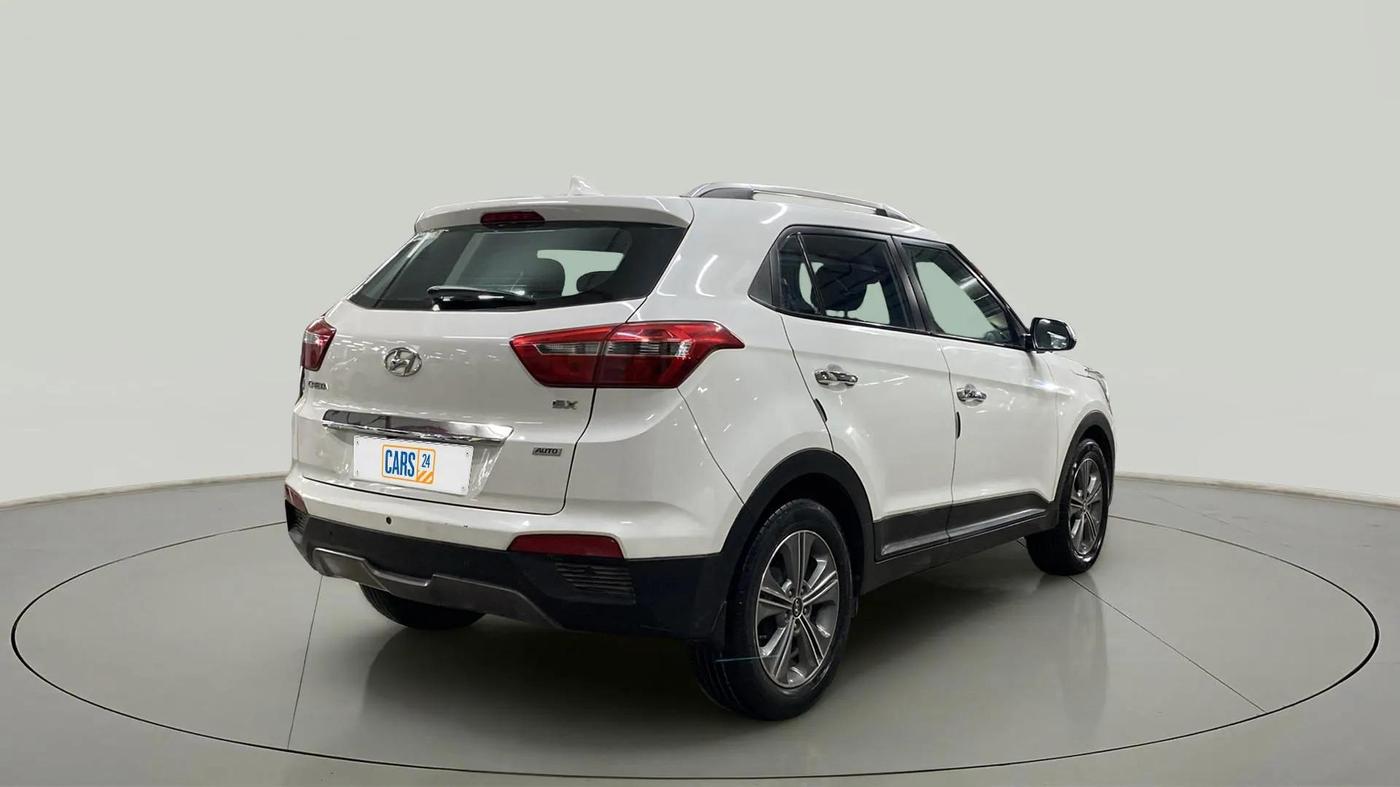 2017 Hyundai Creta SX PLUS AT 1.6 PETROL, Petrol, Automatic, 95,188 km, Right Back Diagonal