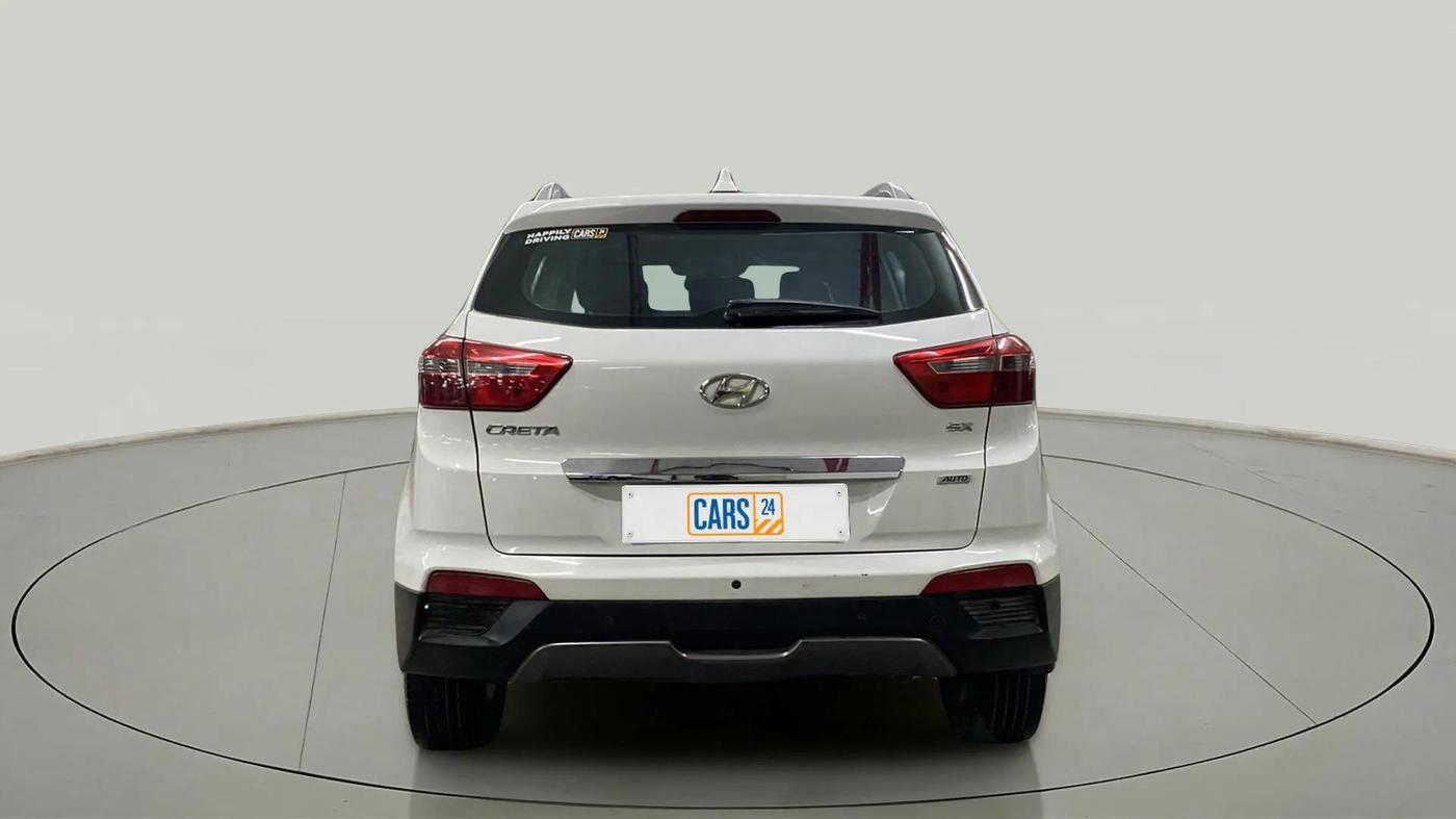 2017 Hyundai Creta SX PLUS AT 1.6 PETROL, Petrol, Automatic, 95,188 km, Back/Rear