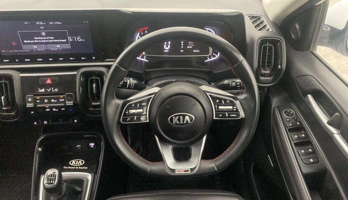 2020 KIA SONET GTX PLUS 1.0 IMT, Petrol, Manual, 32,423 km, Steering Wheel Close Up