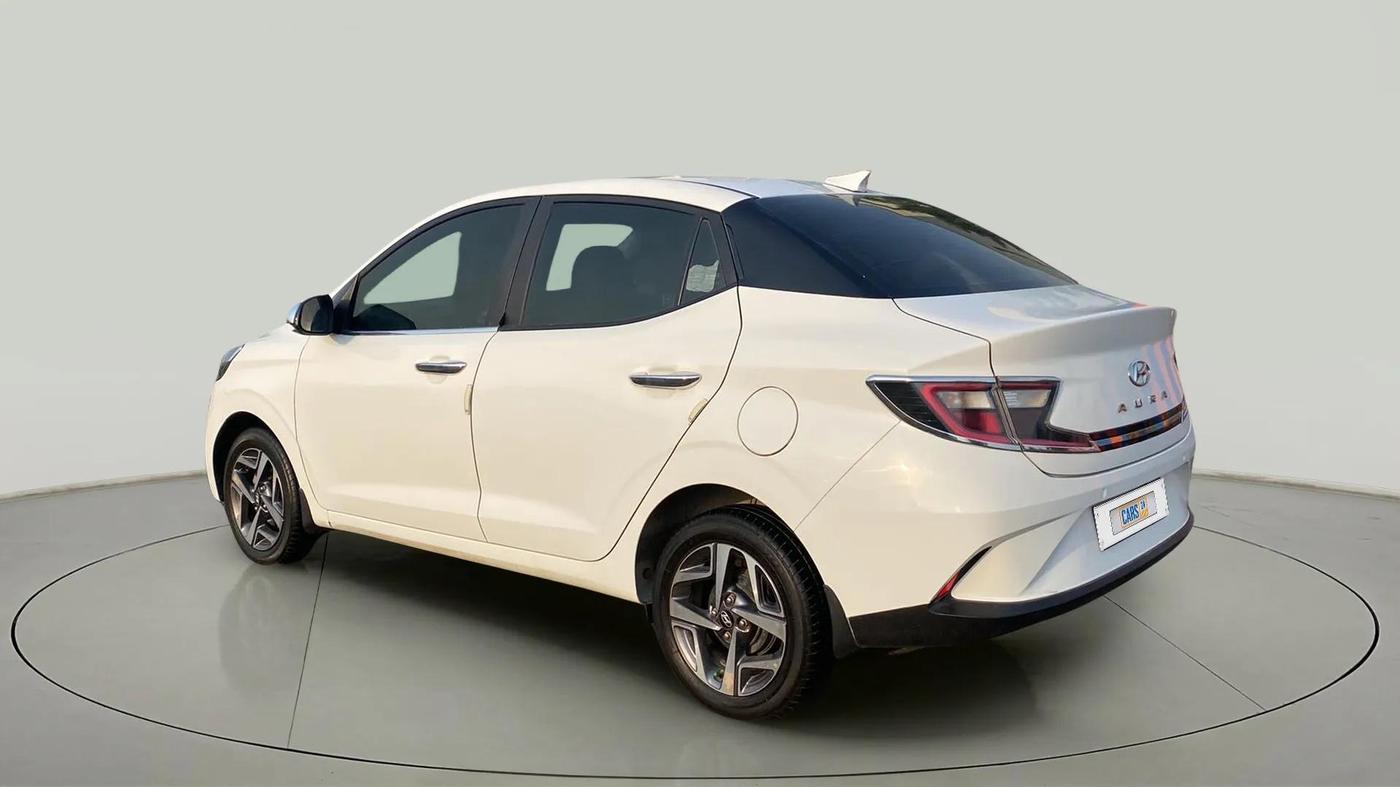 2021 Hyundai AURA SX 1.2, Petrol, Manual, 38,102 km, Left Back Diagonal