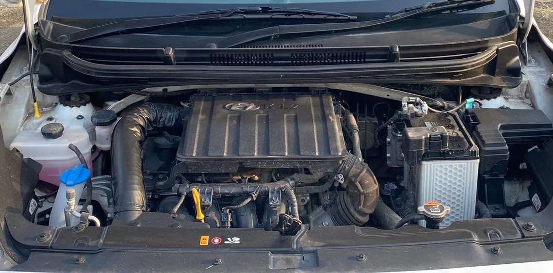 2021 Hyundai AURA SX 1.2, Petrol, Manual, 38,102 km, Open Bonet