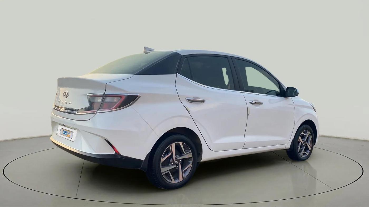 2021 Hyundai AURA SX 1.2, Petrol, Manual, 38,102 km, Right Back Diagonal