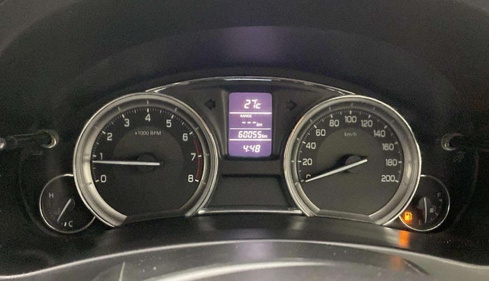 2018 Maruti Ciaz DELTA 1.4 MT PETROL, Petrol, Manual, 60,016 km, Odometer Image
