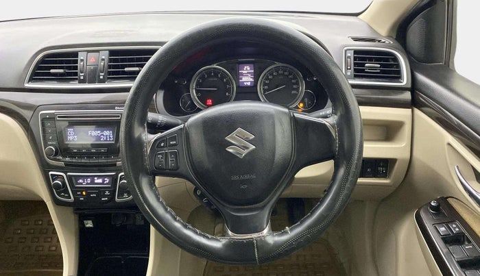 2018 Maruti Ciaz DELTA 1.4 MT PETROL, Petrol, Manual, 60,016 km, Steering Wheel Close Up