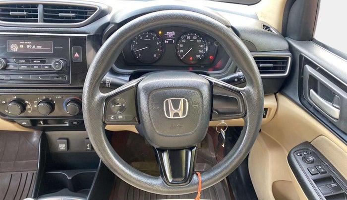 2018 Honda Amaze 1.2L I-VTEC S, Petrol, Manual, 50,933 km, Steering Wheel Close Up