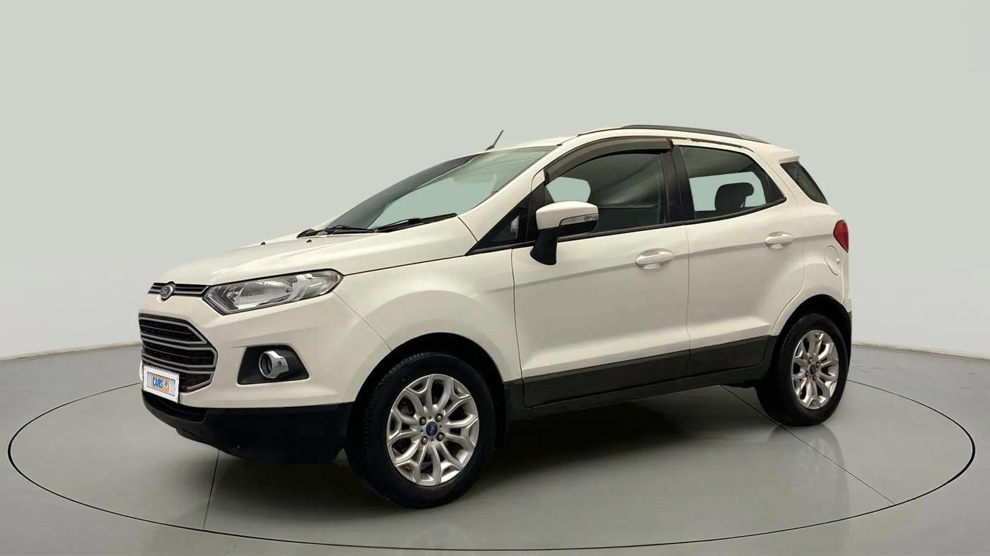 2015 Ford Ecosport TITANIUM 1.5L PETROL AT, Petrol, Automatic, 82,654 km, Left Front Diagonal