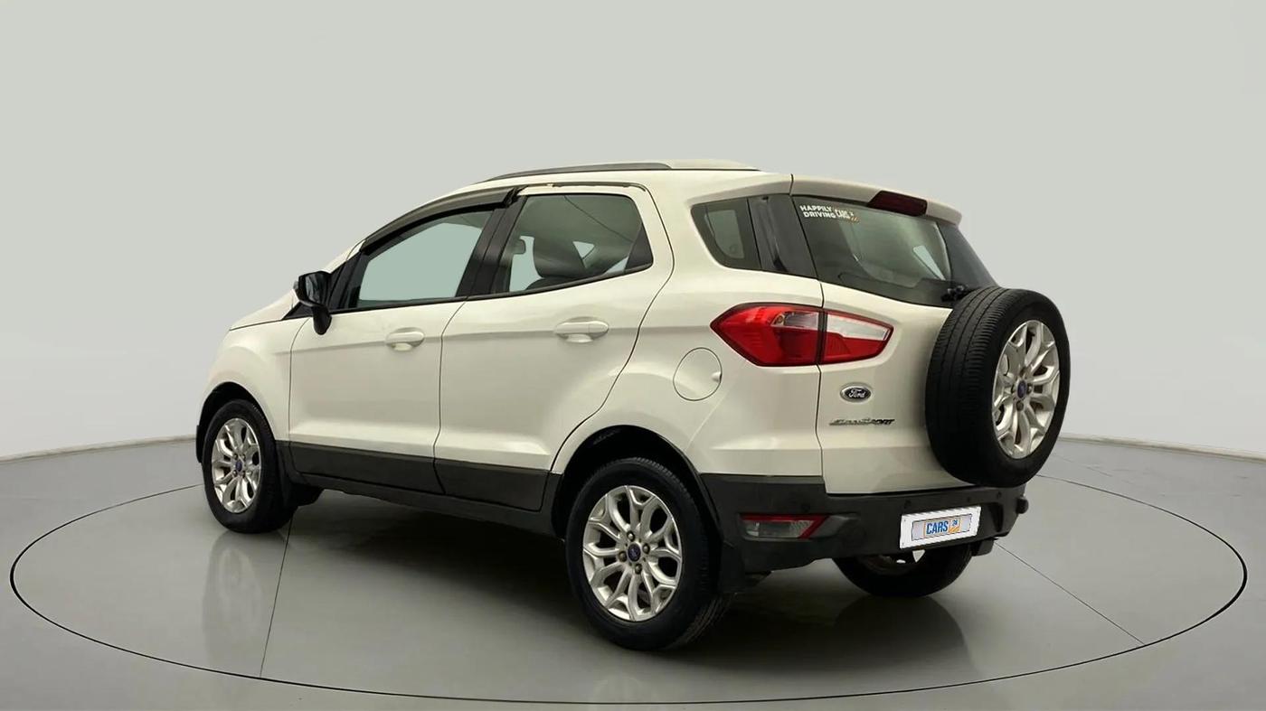 2015 Ford Ecosport TITANIUM 1.5L PETROL AT, Petrol, Automatic, 82,654 km, Left Back Diagonal