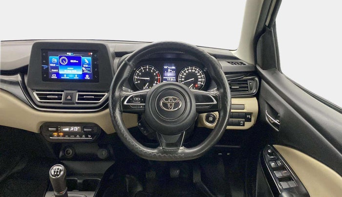 2022 Toyota Glanza G, Petrol, Manual, 38,215 km, Steering Wheel Close Up