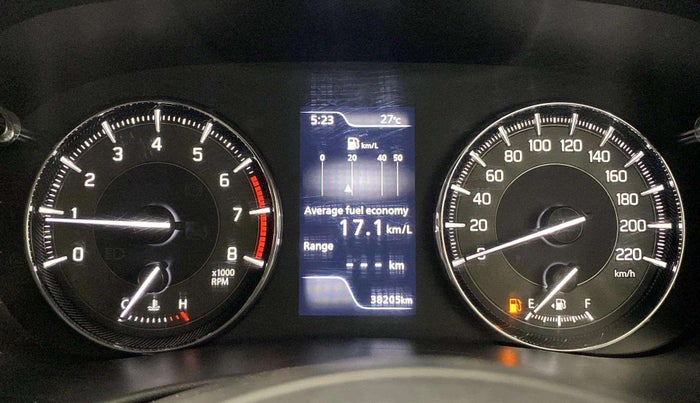 2022 Toyota Glanza G, Petrol, Manual, 38,215 km, Odometer Image