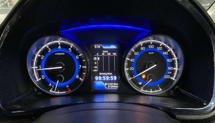2021 Maruti Baleno ZETA PETROL 1.2, Petrol, Manual, 21,196 km, Odometer Image
