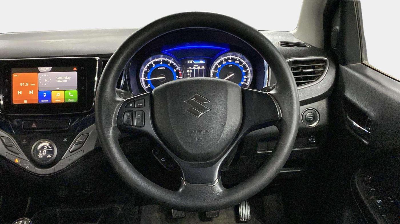 2021 Maruti Baleno ZETA PETROL 1.2, Petrol, Manual, 21,226 km, Steering Wheel Close Up