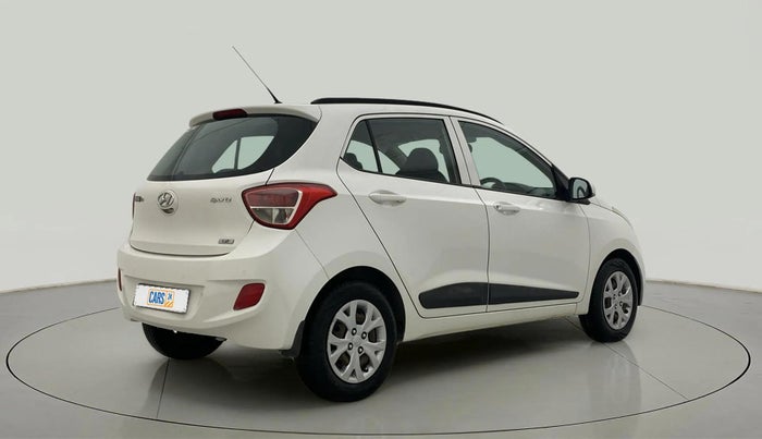 2015 Hyundai Grand i10 SPORTZ 1.2 KAPPA VTVT, Petrol, Manual, 43,596 km, Right Back Diagonal