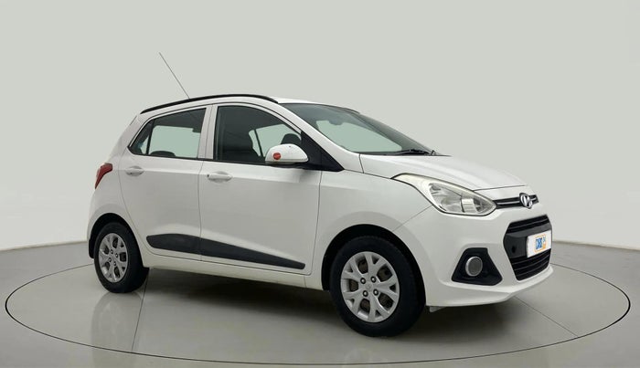 2015 Hyundai Grand i10 SPORTZ 1.2 KAPPA VTVT, Petrol, Manual, 43,596 km, Right Front Diagonal