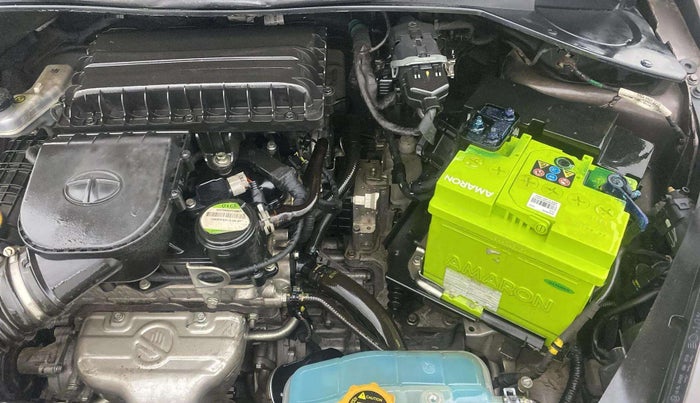2019 Tata TIGOR XZA PLUS PETROL, Petrol, Automatic, 19,497 km, Engine View - Left