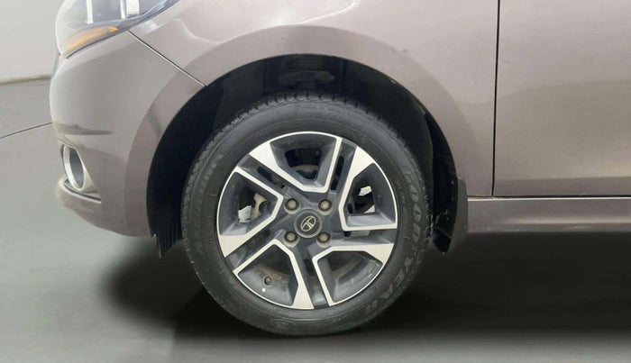 2019 Tata TIGOR XZA PLUS PETROL, Petrol, Automatic, 19,497 km, Left Front Wheel