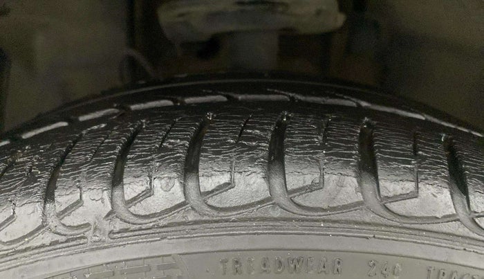 2019 Tata TIGOR XZA PLUS PETROL, Petrol, Automatic, 19,497 km, Left Front Tyre Tread