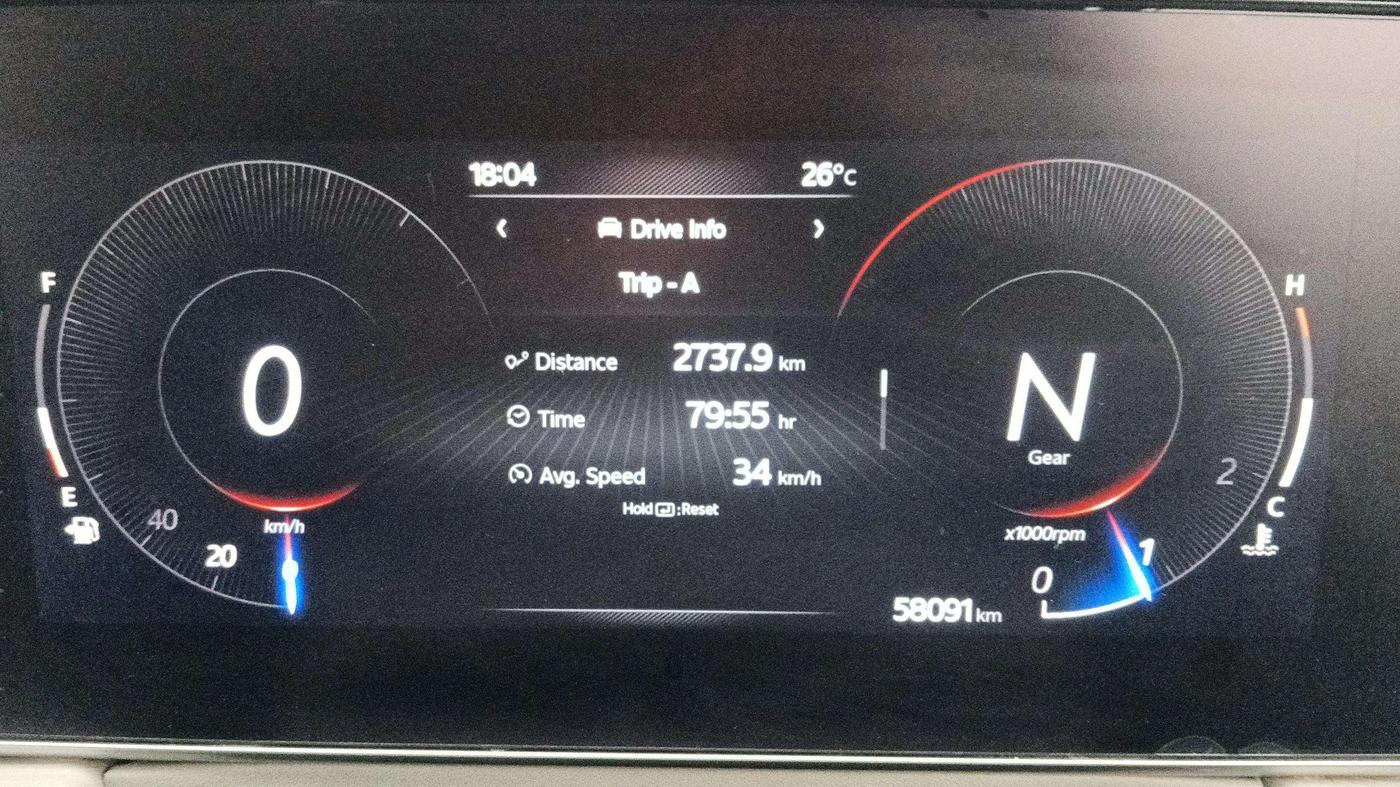 2022 Mahindra XUV700 AX 5 P MT 7 STR, Petrol, Manual, 58,089 km, Odometer Image