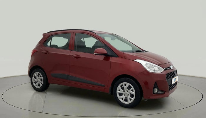 2019 Hyundai Grand i10 SPORTZ 1.2 KAPPA VTVT, Petrol, Manual, 33,726 km, Right Front Diagonal