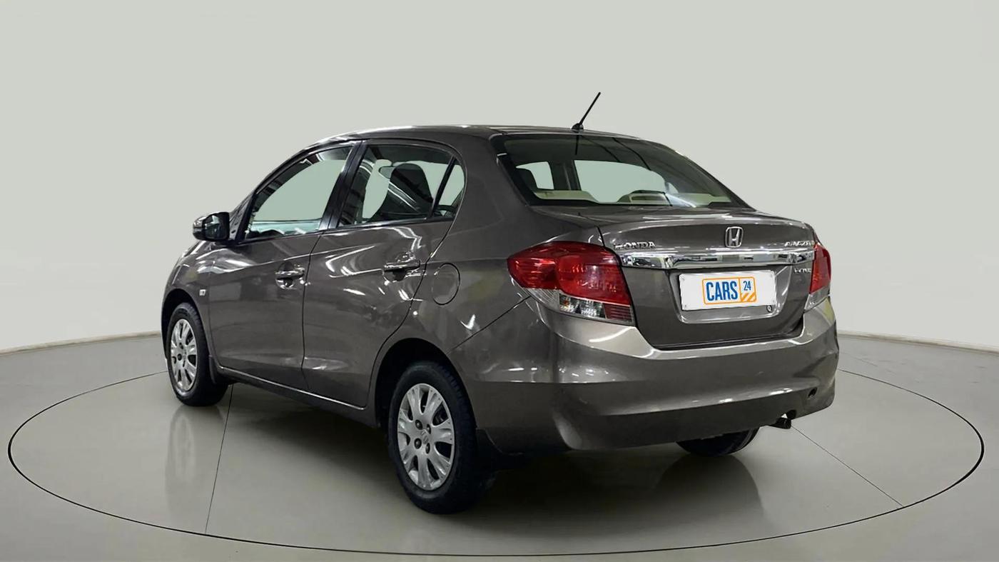 2015 Honda Amaze 1.2L I-VTEC S, Petrol, Manual, 40,672 km, Left Back Diagonal