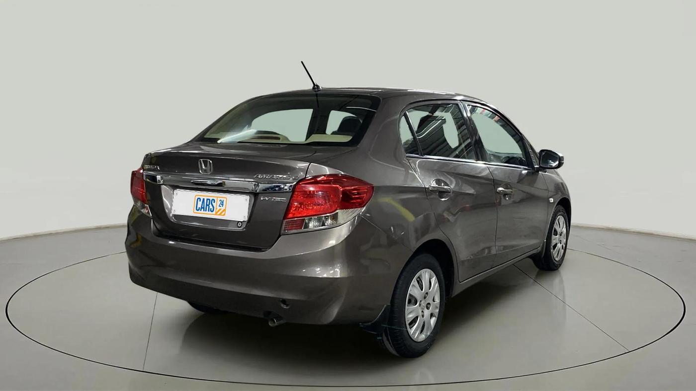 2015 Honda Amaze 1.2L I-VTEC S, Petrol, Manual, 40,672 km, Right Back Diagonal