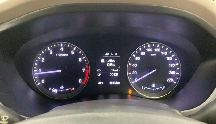2015 Hyundai Elite i20 ASTA 1.2, Petrol, Manual, 59,293 km, Odometer Image