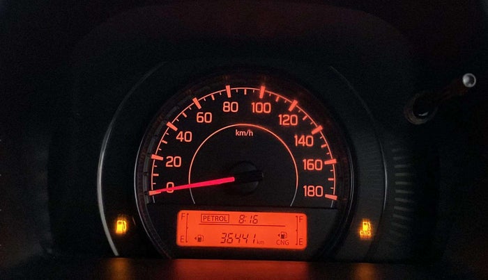 2021 Maruti New Wagon-R LXI CNG (O) 1.0, CNG, Manual, 36,495 km, Odometer Image