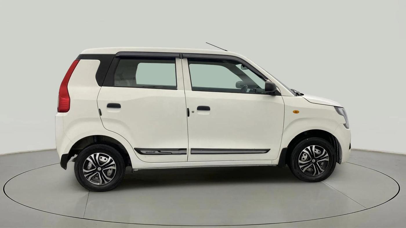 2021 Maruti New Wagon-R LXI CNG (O) 1.0, CNG, Manual, 36,550 km, Right Side View