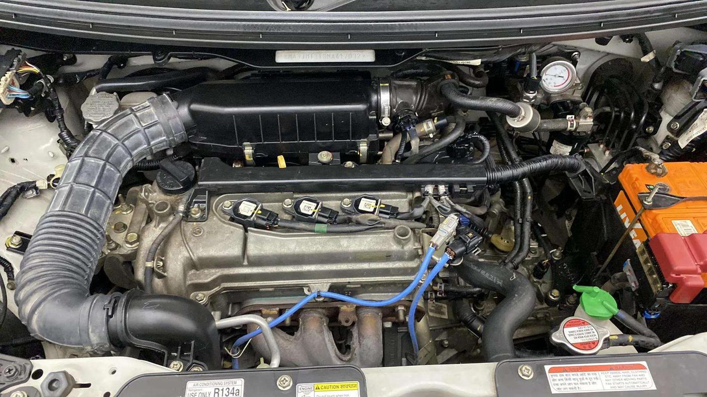2021 Maruti New Wagon-R LXI CNG (O) 1.0, CNG, Manual, 36,550 km, Engine View