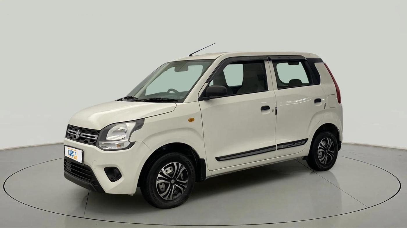 2021 Maruti New Wagon-R LXI CNG (O) 1.0, CNG, Manual, 36,550 km, Left Front Diagonal