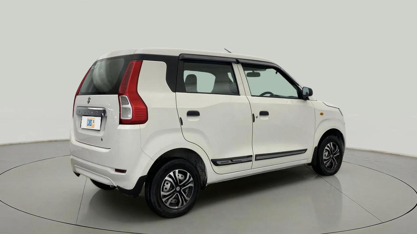 2021 Maruti New Wagon-R LXI CNG (O) 1.0, CNG, Manual, 36,550 km, Right Back Diagonal