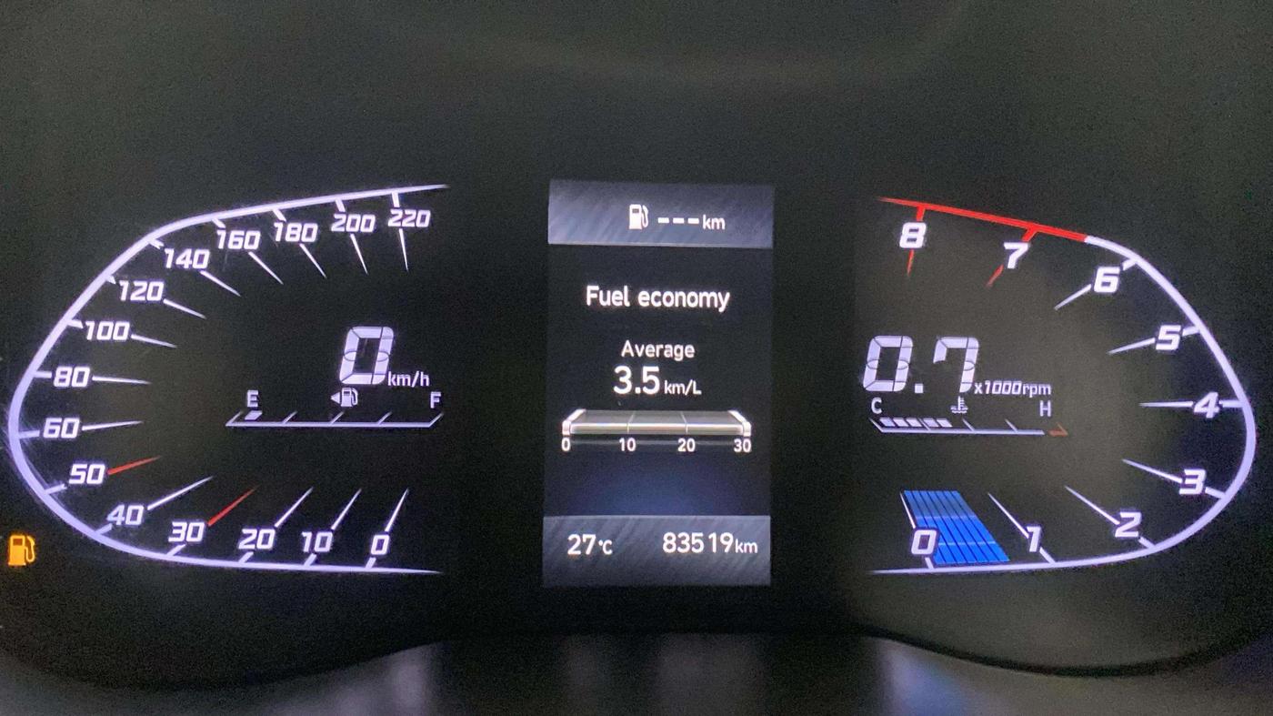 2021 Hyundai Verna SX 1.5 VTVT, Petrol, Manual, 83,514 km, Odometer Image