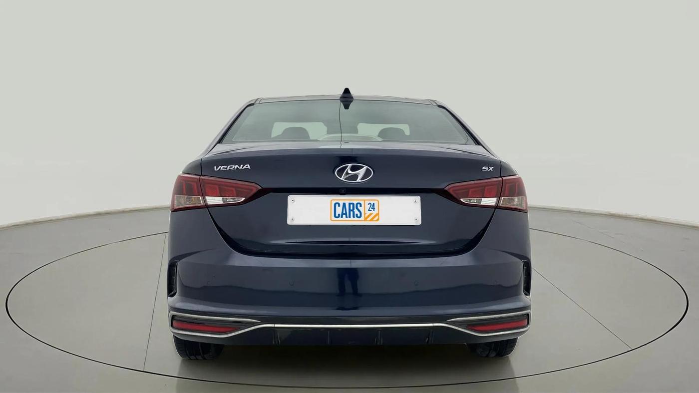 2021 Hyundai Verna SX 1.5 VTVT, Petrol, Manual, 83,514 km, Back/Rear
