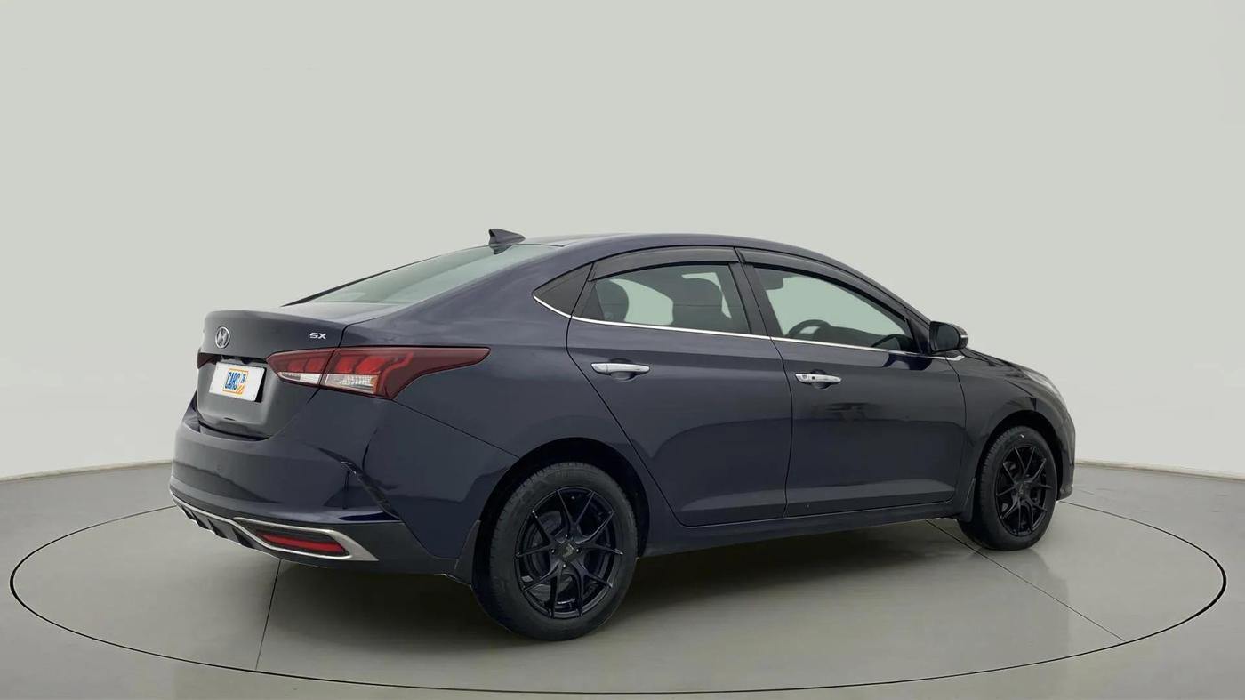 2021 Hyundai Verna SX 1.5 VTVT, Petrol, Manual, 83,514 km, Right Back Diagonal