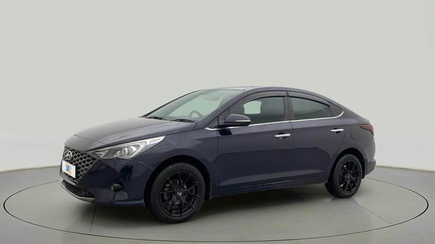 2021 Hyundai Verna SX 1.5 VTVT, Petrol, Manual, 83,514 km, Left Front Diagonal