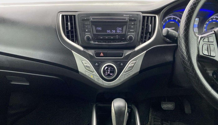 2018 Maruti Baleno ZETA CVT PETROL 1.2, Petrol, Automatic, 38,833 km, Air Conditioner