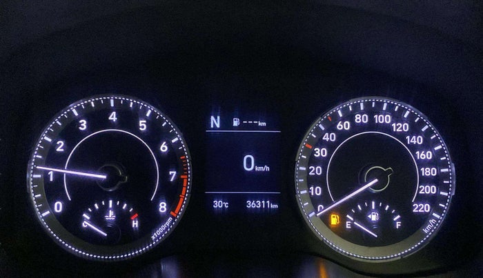 2020 Hyundai VENUE SX 1.0 TURBO IMT, Petrol, Manual, 36,245 km, Odometer Image