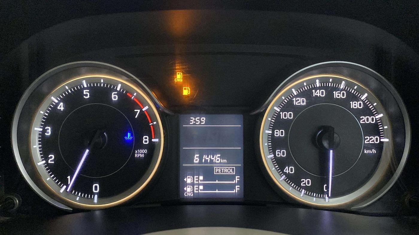 2020 Maruti Ertiga VXI CNG, CNG, Manual, 61,571 km, Odometer Image